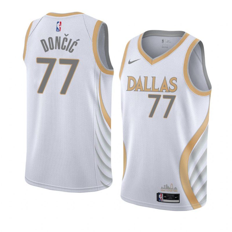 luka doncic jersey city white 2020 21