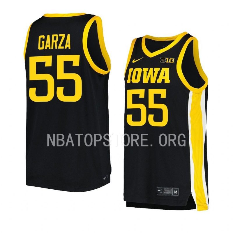 luka garza replica jersey college basketball black