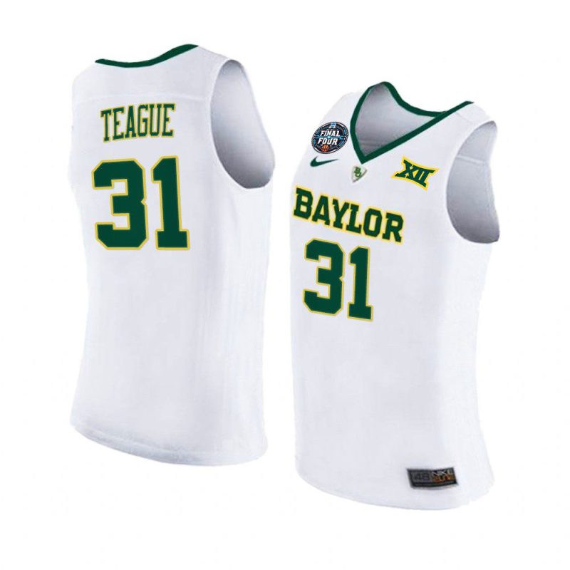 macio teague march madness jersey final four white