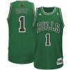 maillot nba adidas chicago bulls swingman derrick rose vert