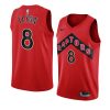 malachi flynn red icon jersey