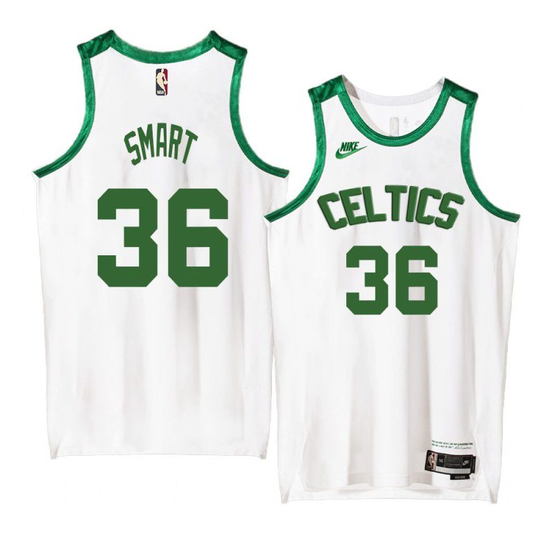 marcus smart jersey classic edition white