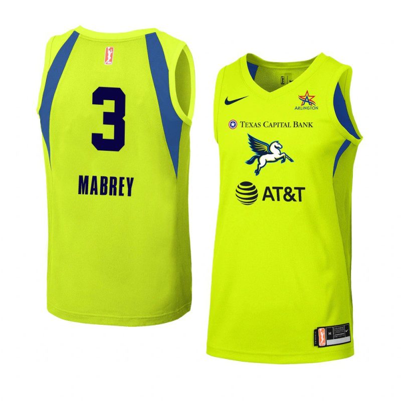 marina mabrey women's jersey swingman green 2020