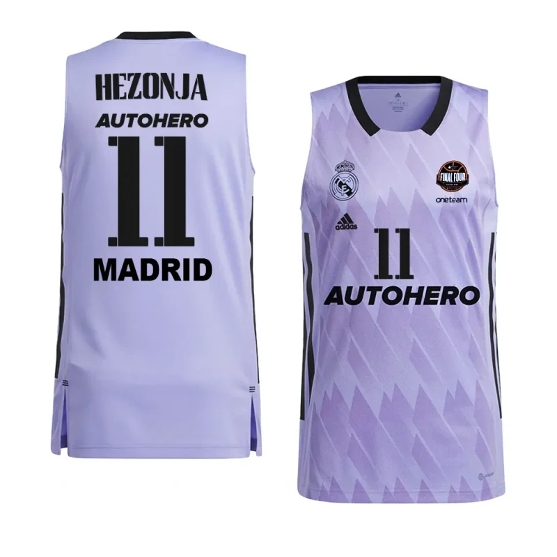 mario hezonja real madrid 11th euroleague champions purplejersey purple