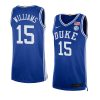 mark williams authentic jersey college basketball royal 2021 22