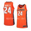 matthew mayer jersey replica basketball orange 2022 23