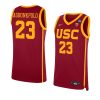 max agbonkpolo replica jersey college basketball red