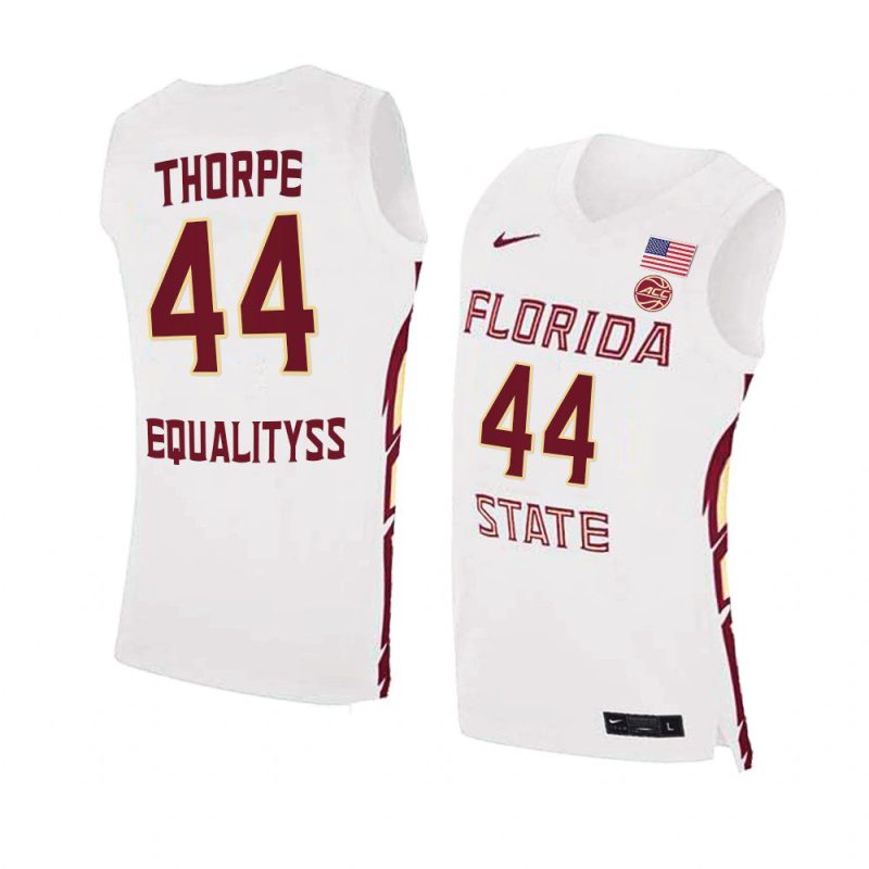 max thorpe swingman jersey basketball white