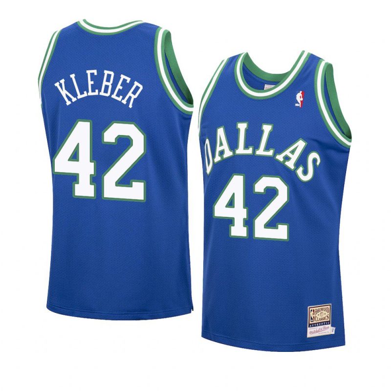 maxi kleber authentic jersey hardwood classics blue