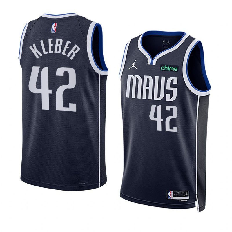 maxi kleber mavericksjersey 2022 23statement edition navy