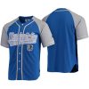 men's blue gray baseball jersey
