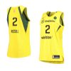 mercedes russell women's jersey authentic yellow 2021
