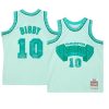 mike bibby grizzlies jersey space knit teal 1998 99 hwc