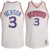 mitchell & ness philadelphia 76ers 3 allen iverson 1996 1997 authentic jersey