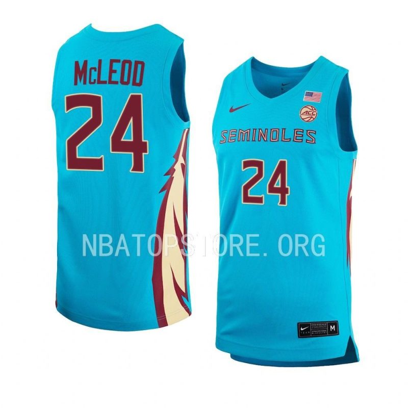 naheem mcleod replica jersey alternate basketball turquoise 2022 23