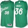 nba celtics 36 marcus smart green 2016 christmas day swingman jersey
