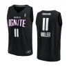 nba g league leonard miller black fast break replica player jersey