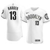 nets james harden jersey nba x mlb crossover edition white