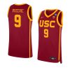 nikola vucevic replica jersey college basketball red