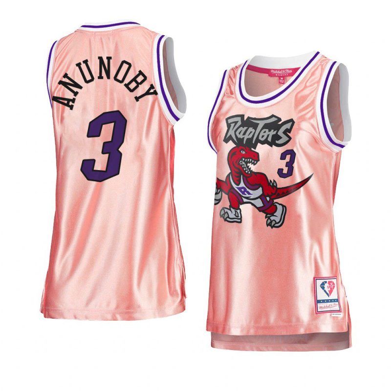 og anunoby women 75th anniversary jersey rose gold pink