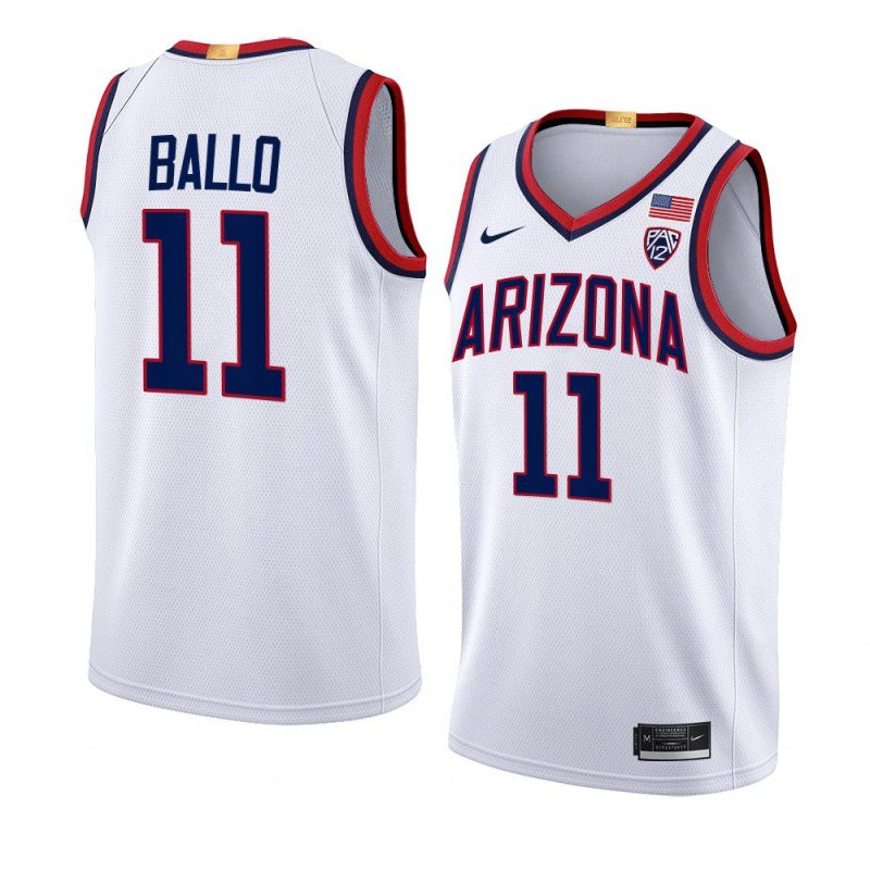 oumar ballo jersey limited basketball white 2022 23