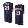 oumar ballo retro jersey march madness final four black