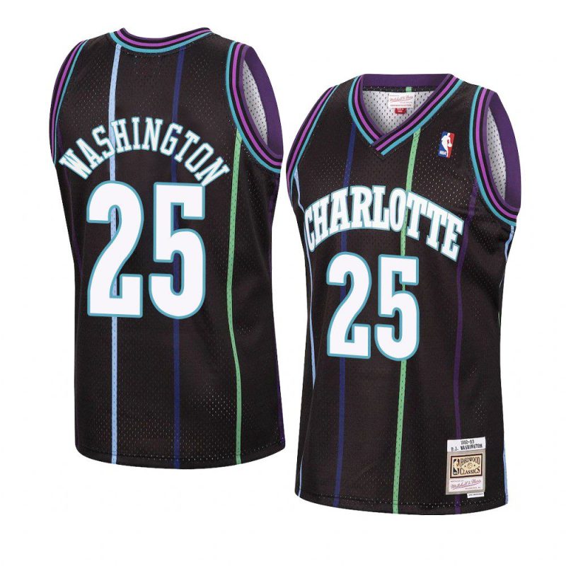 p.j. washington jersey reload black hardwood classics men's