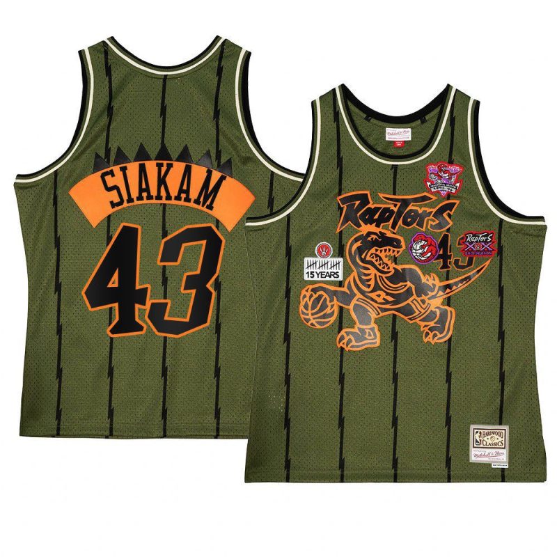 pascal siakam throwback jersey military flight patchs green
