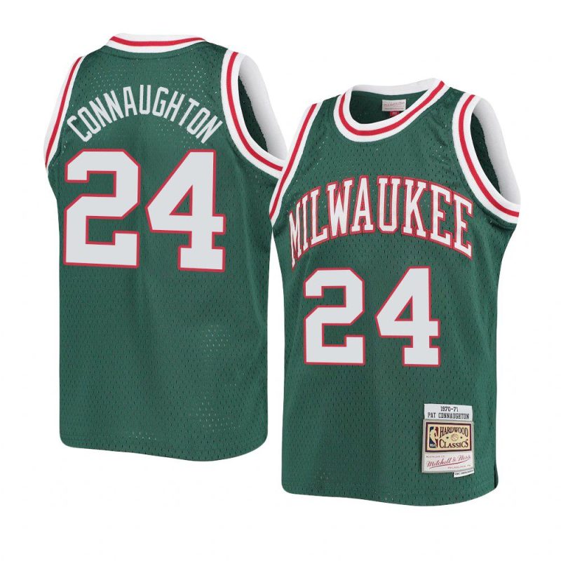 pat connaughton youth jersey 1970 71 hardwood classics green