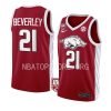 patrick beverley college basketball jersey 100 season red