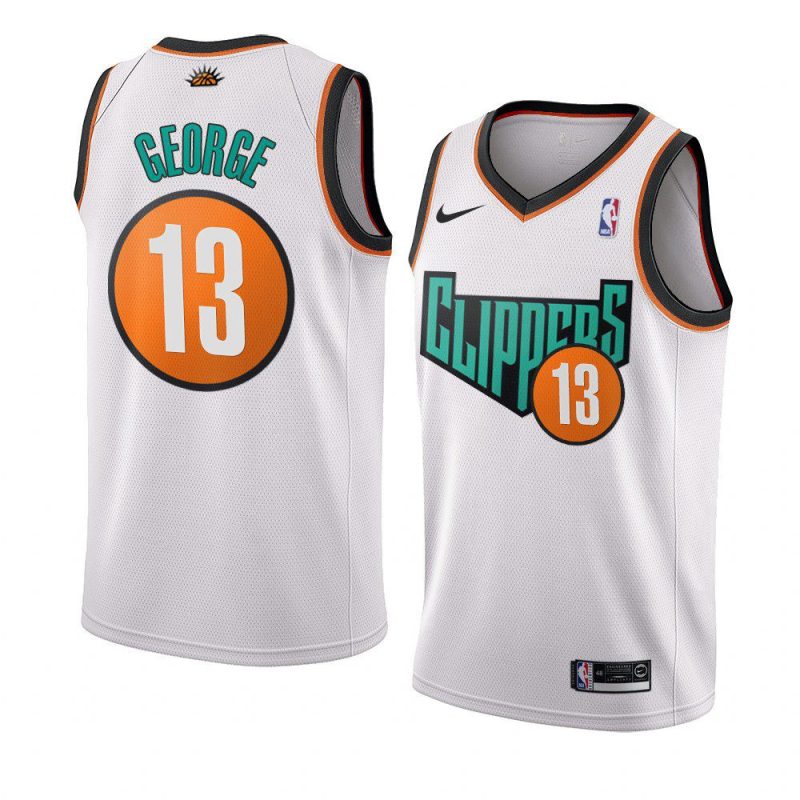 paul george jersey throwback to 1993 white home men's