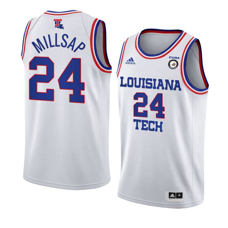 paul millsap home jersey college basketball white