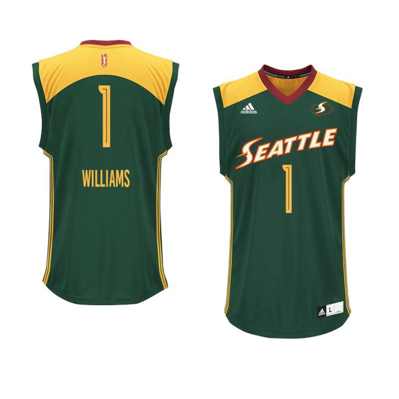 peyton williams women's jersey authentic green 2021