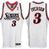 philadelphia 76ers 3 allen iverson soul swingman home jersey