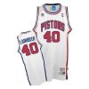 pistons bill laimbeer throwback jersey wht