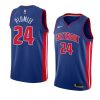 pistons mason plumlee jersey icon blue