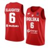 poland fiba eurobasket 2022 a.j. slaughter red away jersey