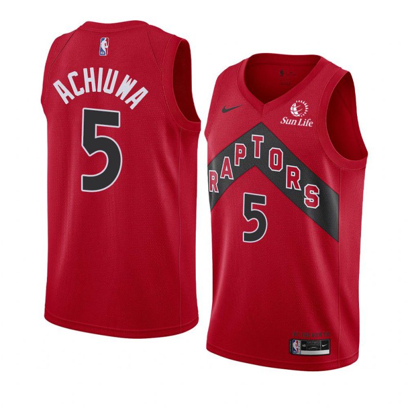 precious achiuwa jersey icon edition red