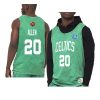 ray allen worn out tank top jersey quintessential green