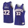 reversible practice shaquille o'neal jersey hardwood classics purple white