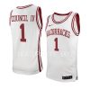 ricky council iv replica jersey college basketball white 2022 23