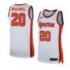 robert braswell swingman player jersey college basketball white