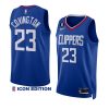 robert covington clippersjersey 2022 23icon edition royalno.6 patch