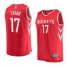 rockets tari eason red replica icon edition jersey