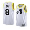 rudy gay jazzjersey 2022 23association edition white