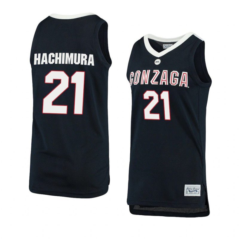 rui hachimura original retro brand jersey alumni basketball navy