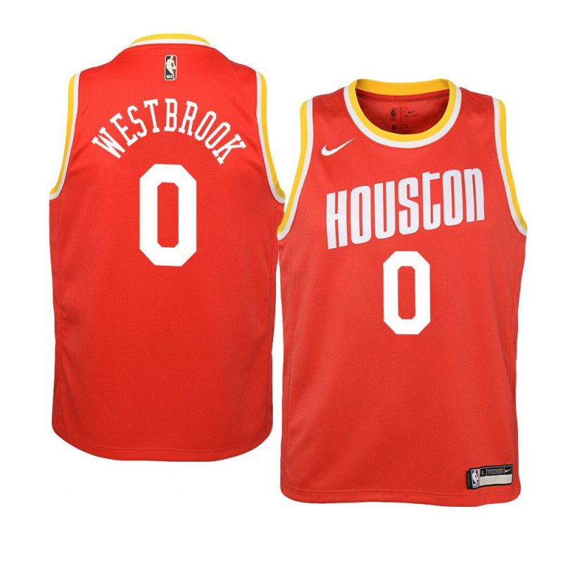 russell westbrook jersey 2019 20 hardwood classics youth