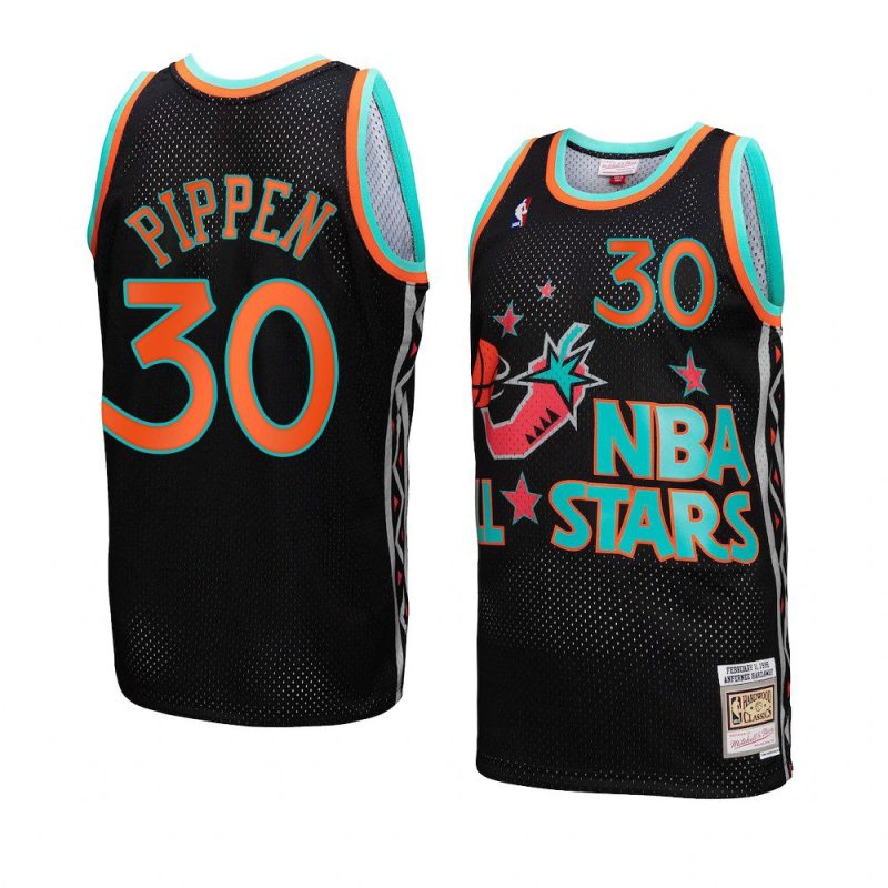 scottie pippen 1996 all star jersey reload 3.0 black mitchell ness