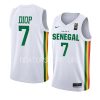 senegal fiba basketball world cup pape moustapha diop white home jersey