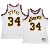 shaquille o'neal hardwood classics jersey reload 2.0 white